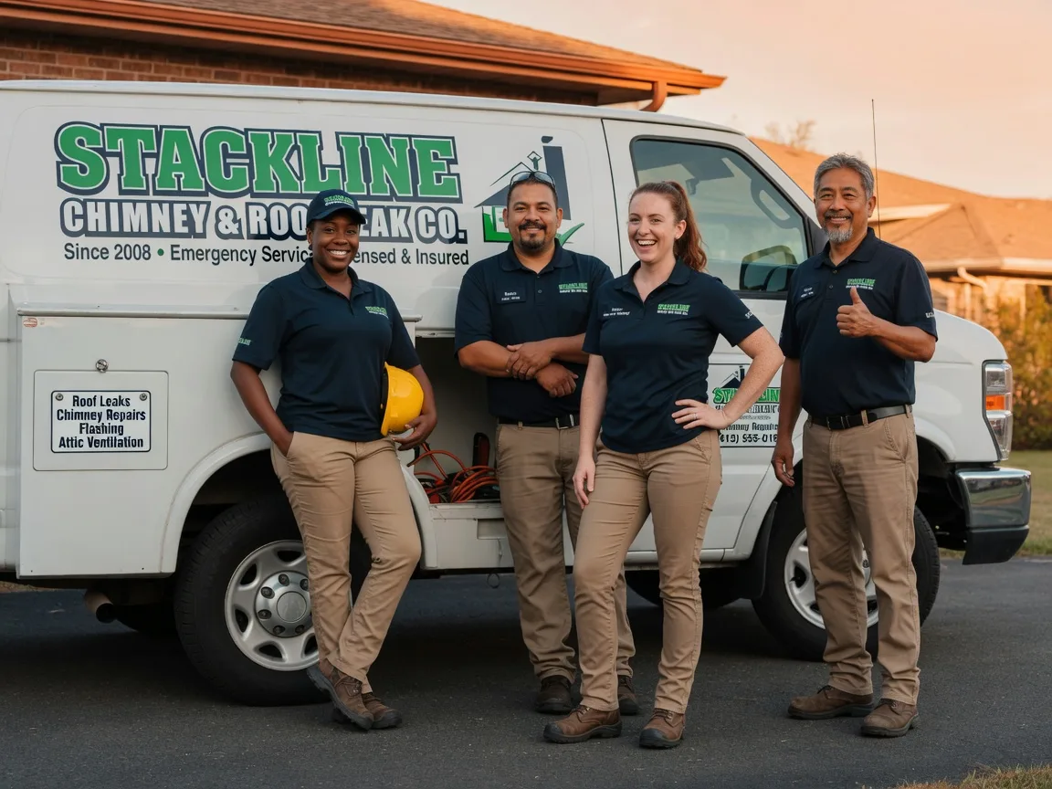 Chimney flashing repair company in Baroda, MI